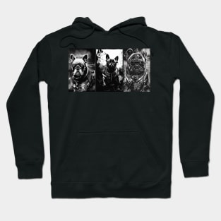 Cyber Punk Frenchie's Hoodie